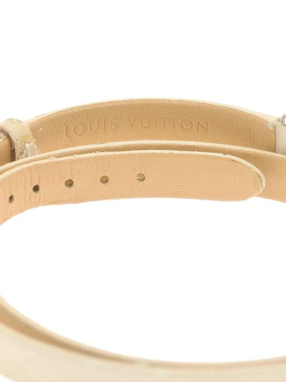 LOUIS VUITTON Tambour Viju Q151P Rug diamond pink Dial Quartz Ladies_967450